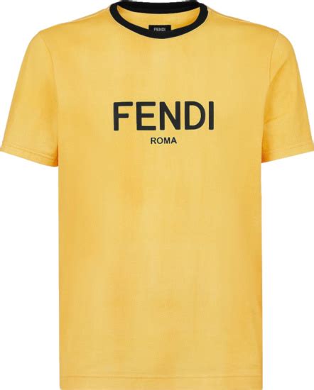 black yellow fendi print